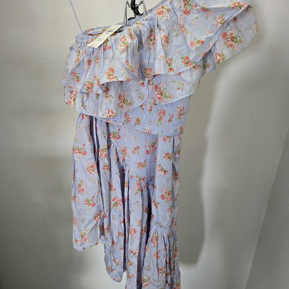AbeFloral One-Shoulder Dress